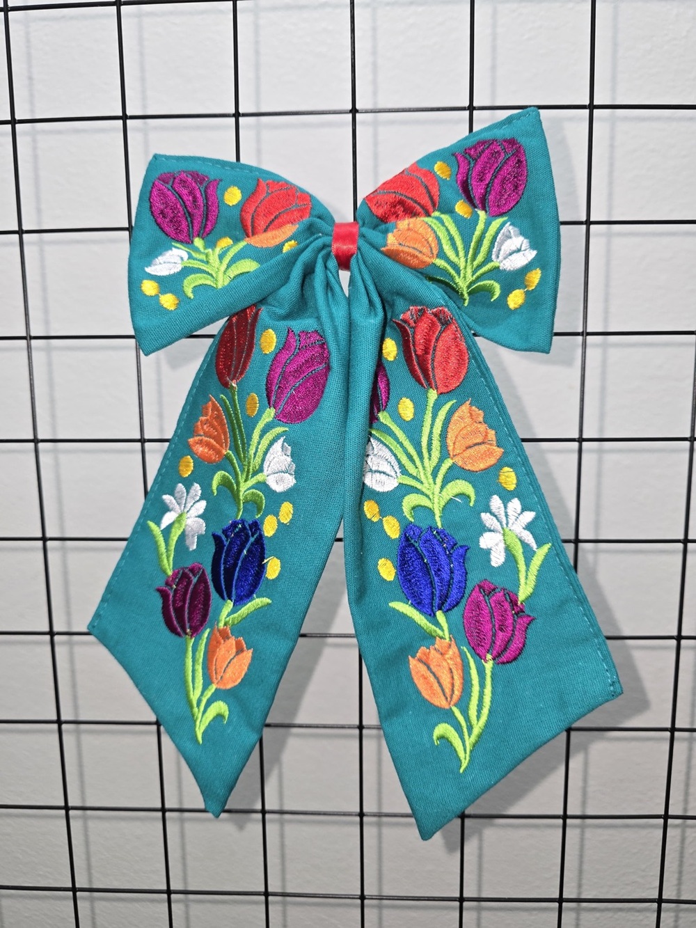Embroidered Bow